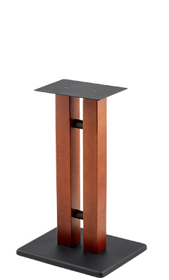 Monolith by Monoprice 18in Speaker Stands, Cherry (Each