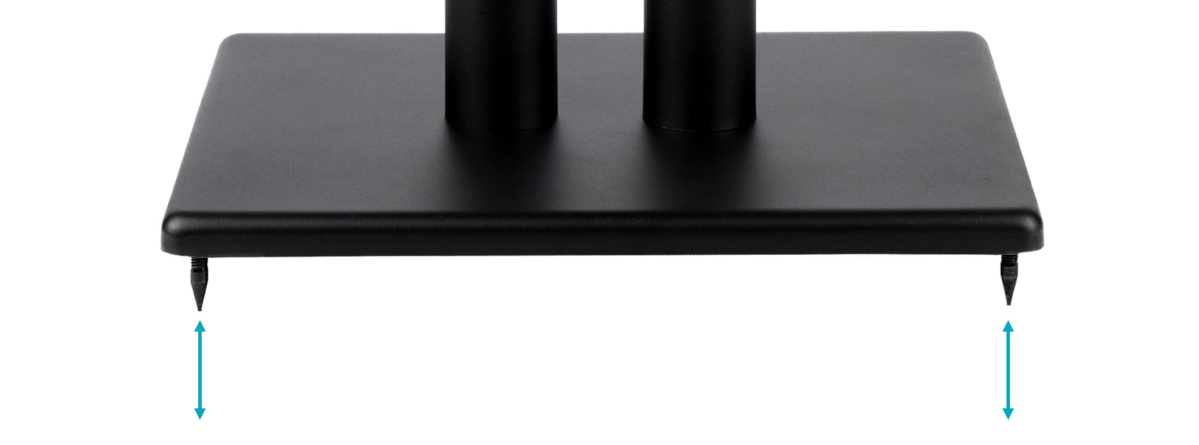 Monolith by Monoprice 32in Steel Speaker Stand with Adjustable Top