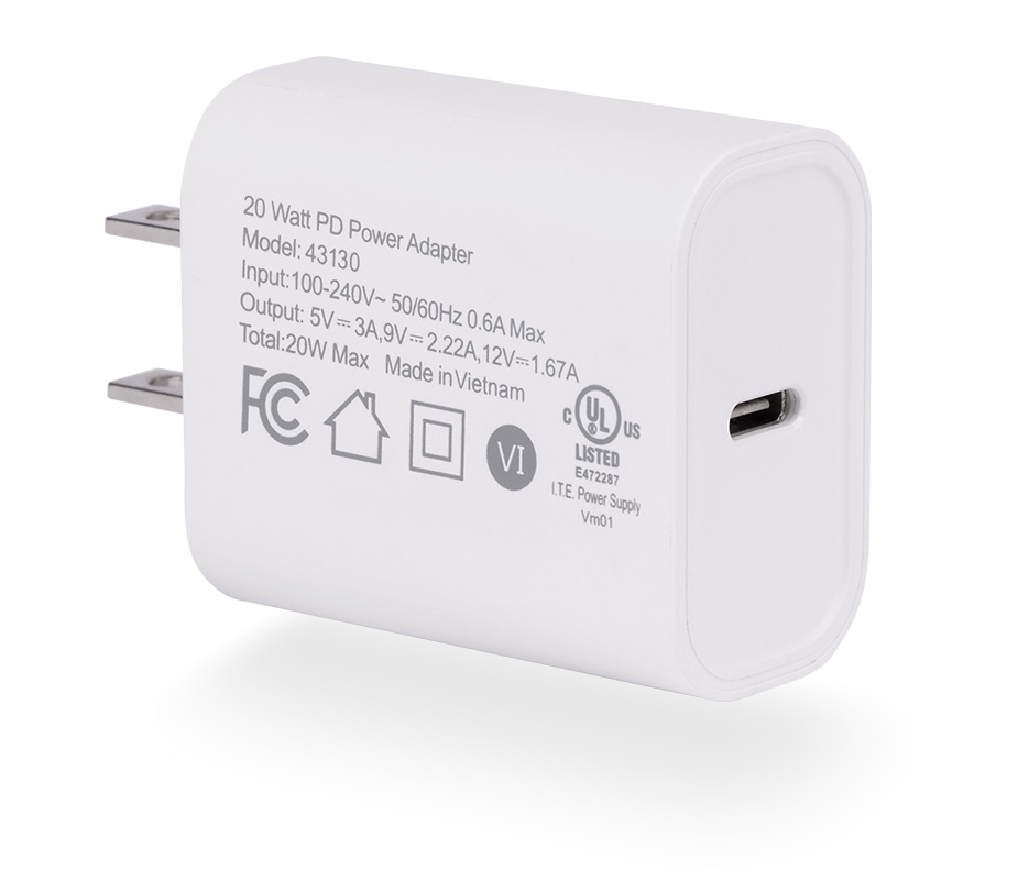 Apple iPhone 15 Pro Max Dual USB Type-C 50W Charger Power AC Wall Adapter  Bundle With 4ft USB-C Cable Gray