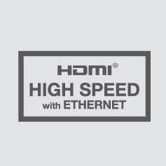 Supports the HDMI Ethernet Channel