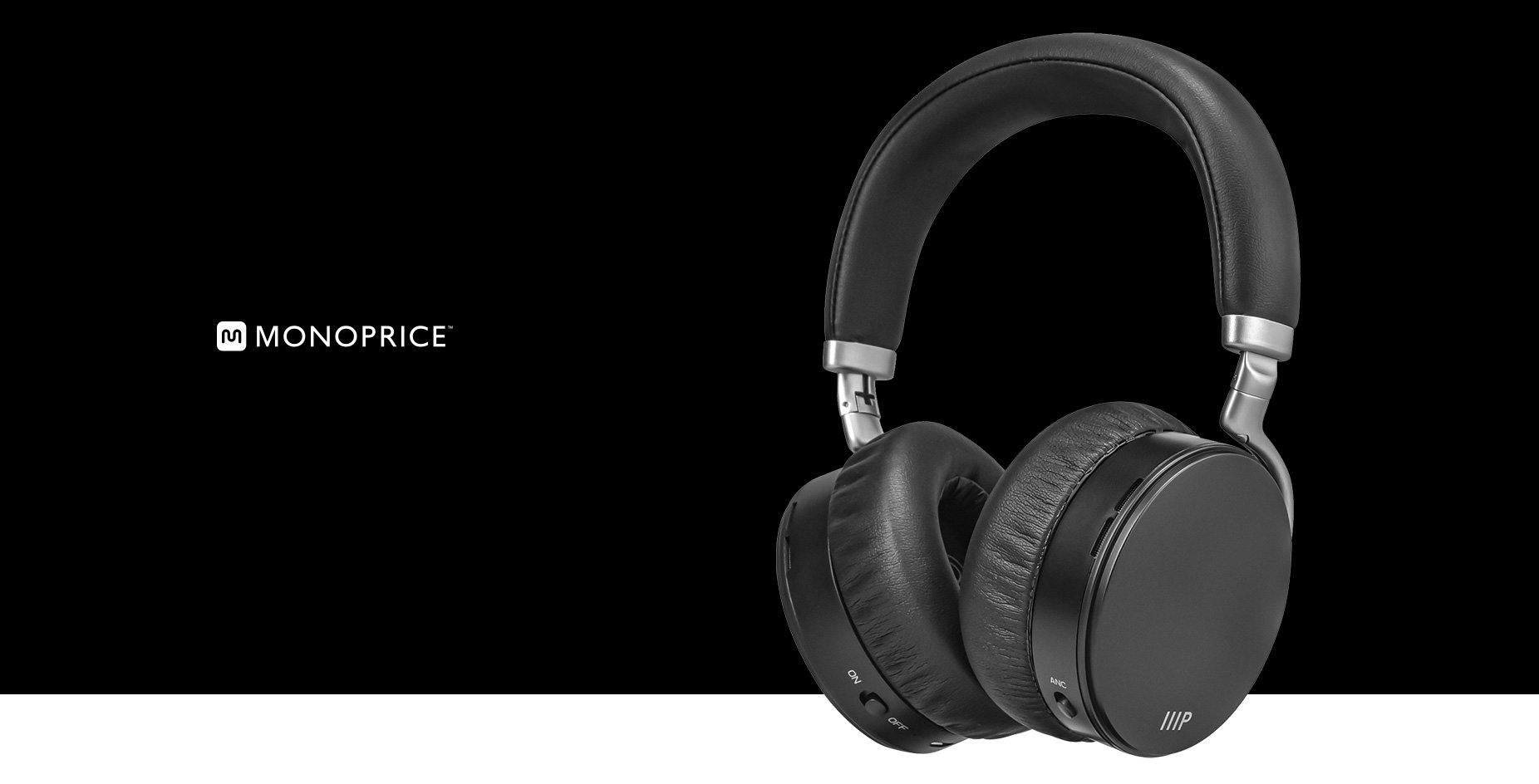 Alegre como eso hombro Monoprice SYNC-ANC Bluetooth Headphones with Active Noise Cancelling and  aptX Low Latency - Monoprice.com