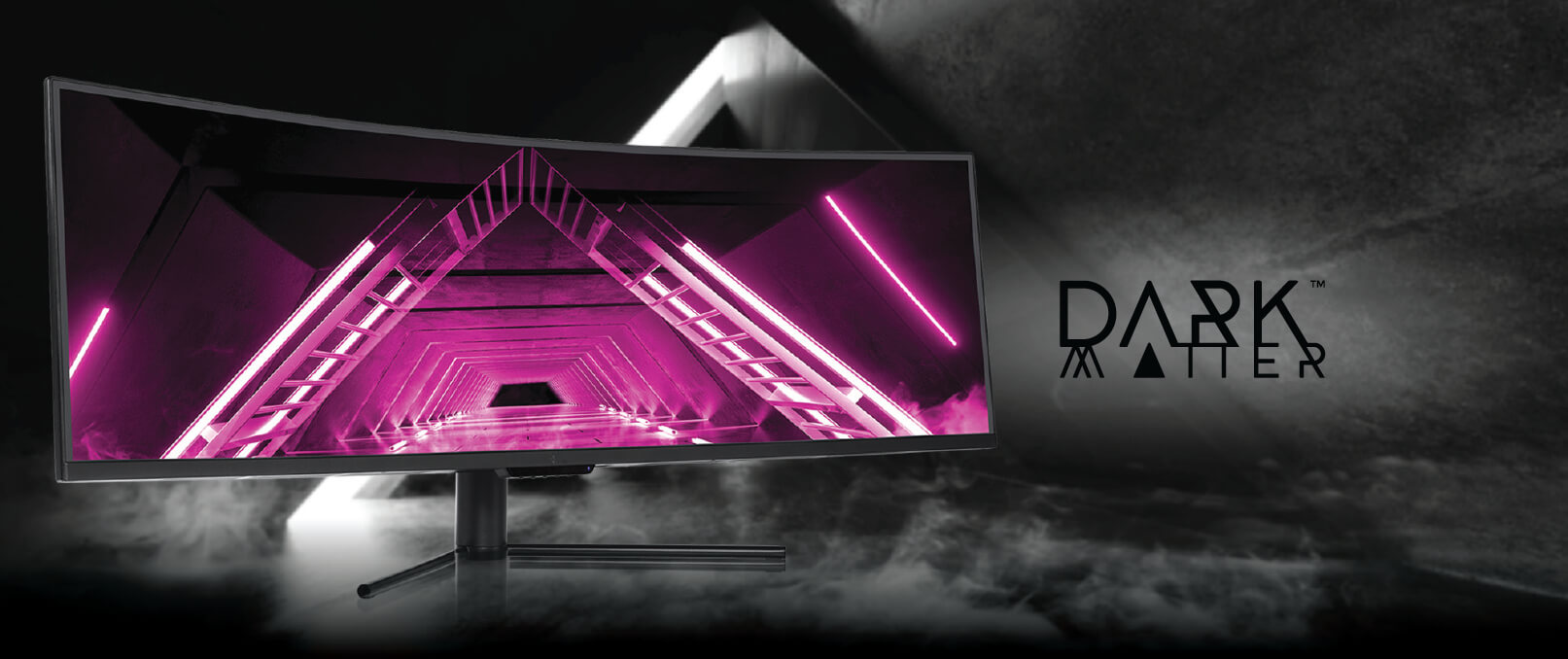 Dark Matter by Monoprice 49in Curved Gaming Monitor - 32:9, 1800R