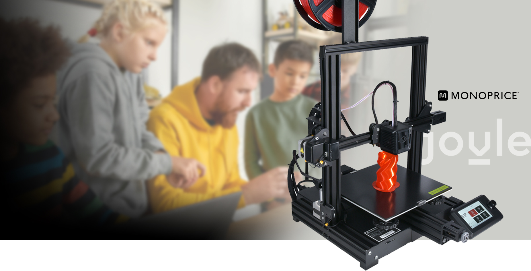 Kritisk glans ru Monoprice Joule 3D Printer DIY Assembly Kit - Monoprice.com