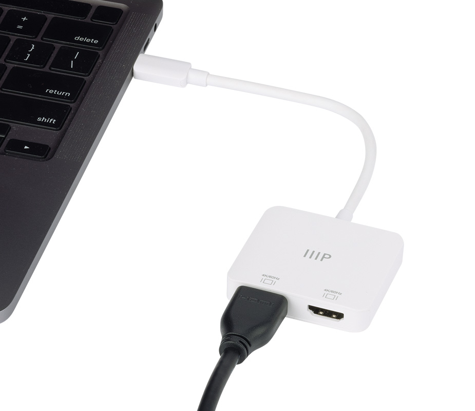 Monoprice USB-C to Dual 4K HDMI Adapter (Dual 4K@60Hz)