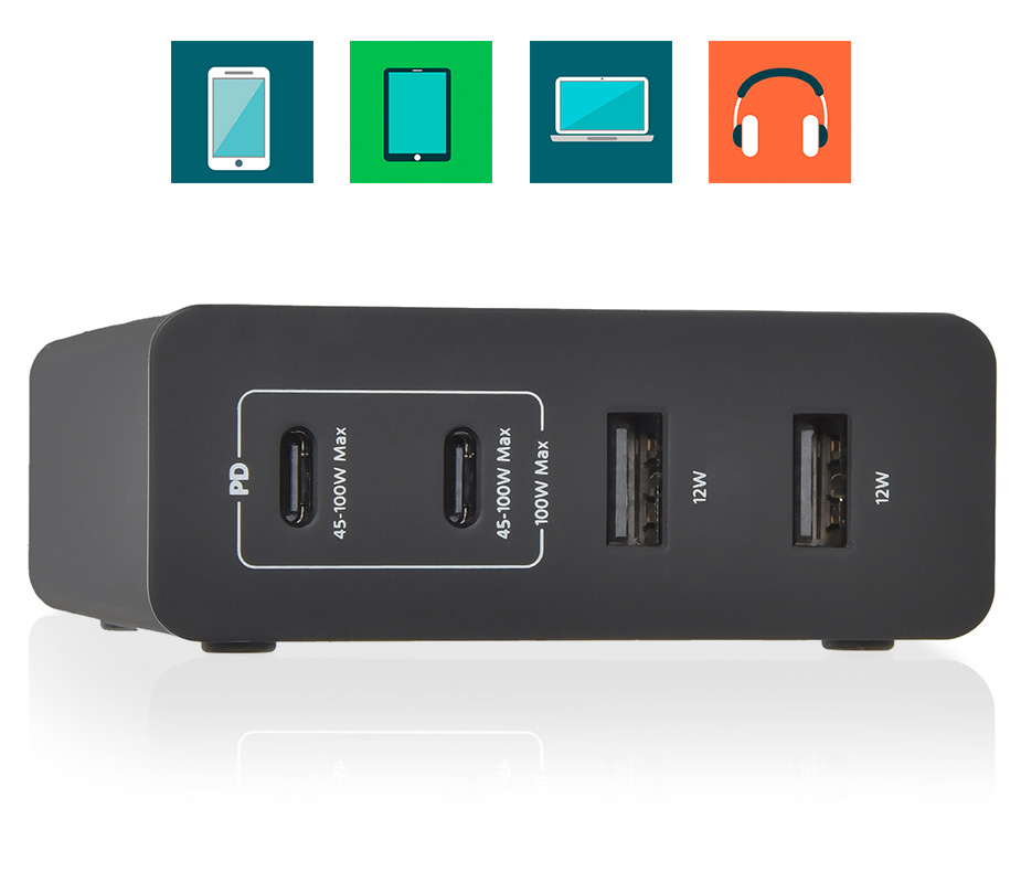 Mobile Monday. New Week, New Deal. Monoprice 112W 4-Port USB-C Desktop Charging Station