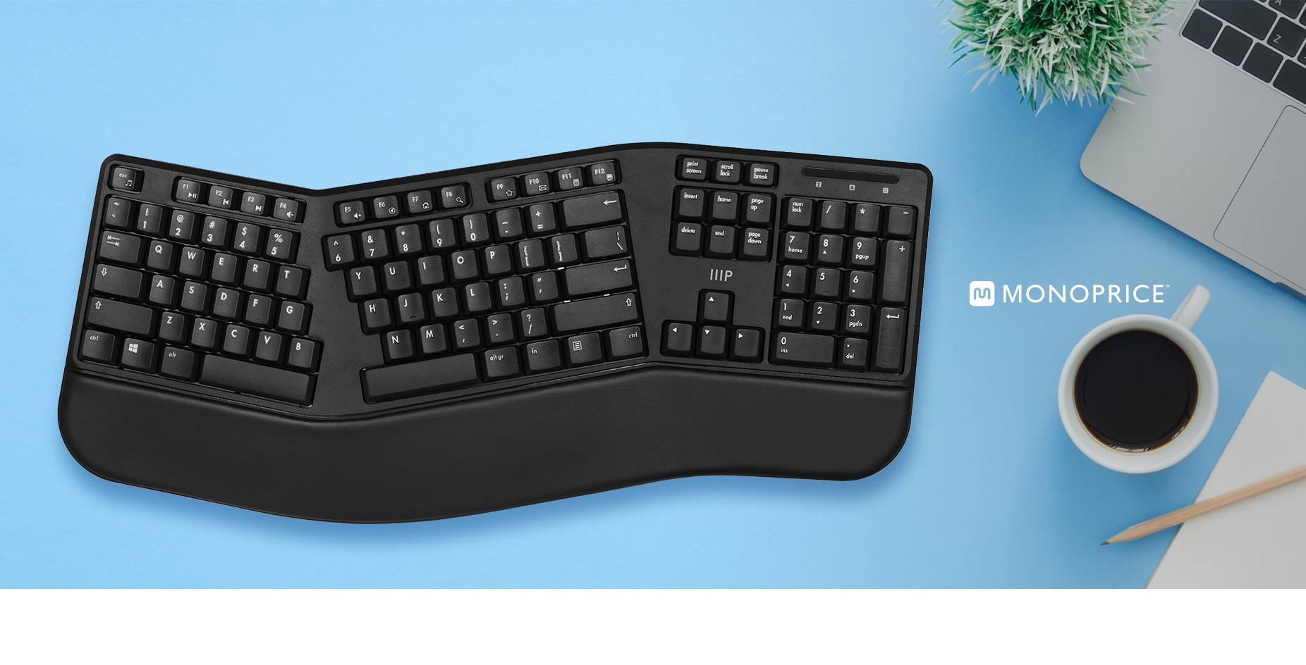 Say goodbye to wires: Freedom of wireless keyboard and mouse