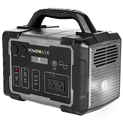 Portable Power Station 1000  Peakモデル PowerCache 1000 Lithium Portable Power Station - Black/Grey