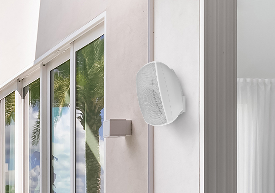 Monoprice WS-7B-82-W 8in. Weatherproof 2-Way 70V/8-ohm Indoor