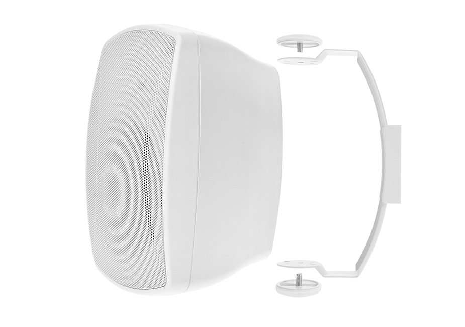 Monoprice WS-7B-42-W 4in. Weatherproof 2-Way 70V/8-ohm Indoor