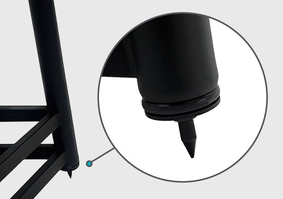 Monolith by Monoprice Easel Style Speaker Stand, 24in (Each