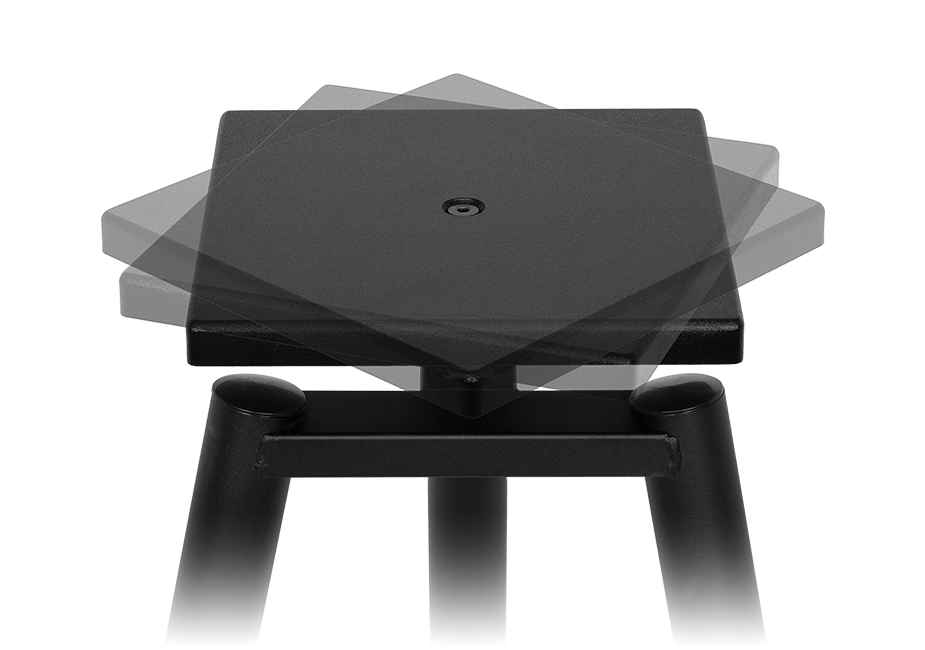 Monolith by Monoprice Easel Style Speaker Stand, 24in (Each