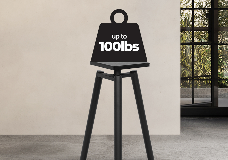 Monolith by Monoprice Easel Style Speaker Stand, 28in (Each