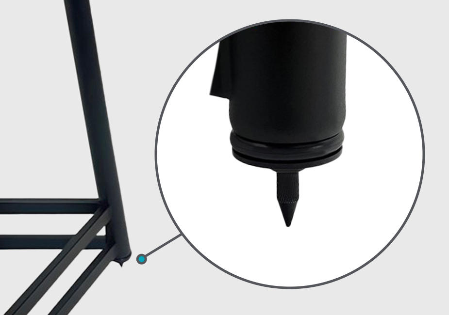 Monolith by Monoprice Easel Style Speaker Stand, 32in (Each