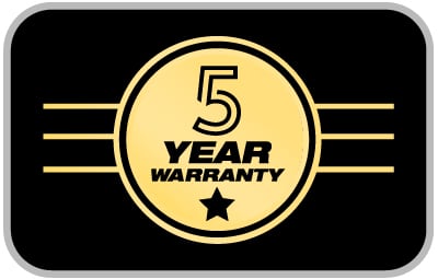 5 Year Replacement Warranty. Monoprice not only stands behind this product with a 5 year replacement warranty, we offer a 30 day money back guarantee as well! If the product you purchase does not satisfy your needs, send it back for a full refund.