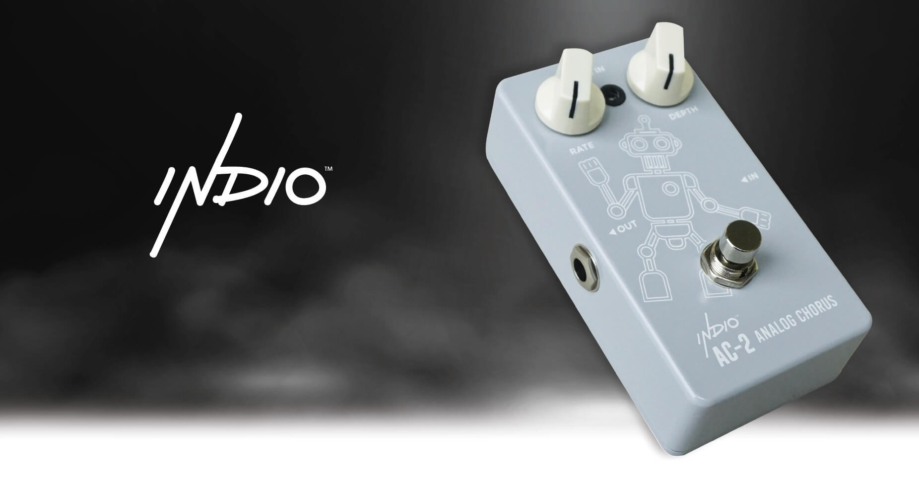 Indio by Monoprice AC-2 True Bypass Vintage Analog Chorus