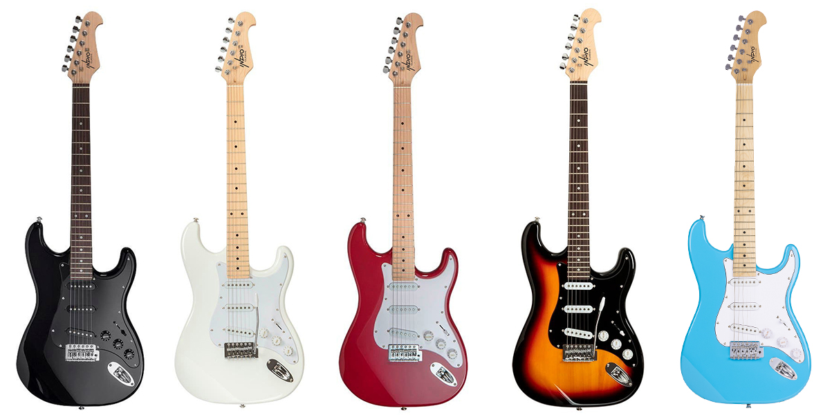 Indio by Monoprice Cali Classic Electric Guitar with Gig Bag, Wine Red - Monoprice.com Indio by Monoprice Cali Classic Electric Guitar with Gig Bag, Wine Red - Monoprice.com
