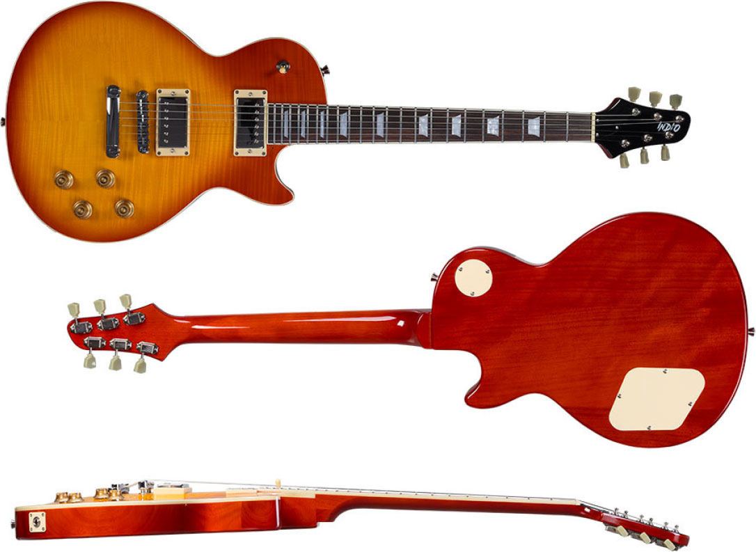 Indio 66 DLX Flamed Maple Top Electric Guitar