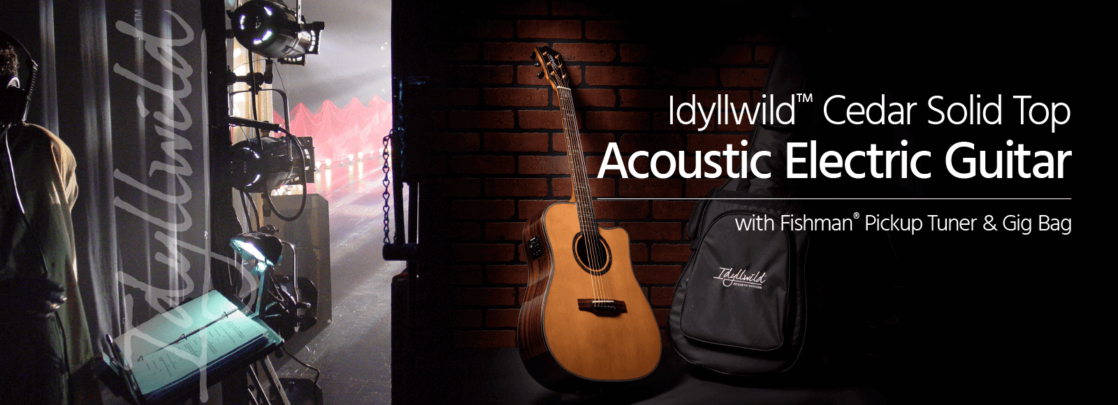 Idyllwild Cedar Acoustic-Electric Guitar