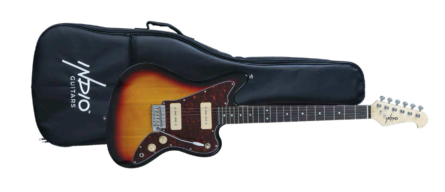 【即日発送】 Indio by Gig with Guitar Electric DLX OS30 Offset Monoprice エレキギター