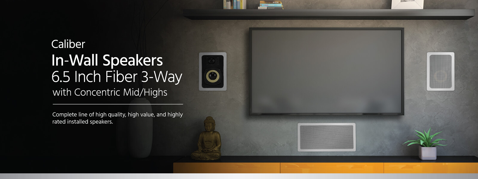 Caliber In-Wall Speakers
