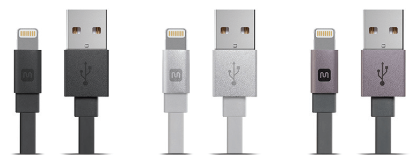 Cable USB-A a Micro-USB / USB-C / Lightning Dusted Rugged