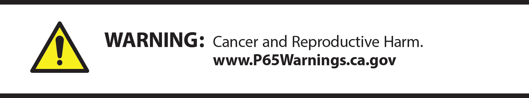 Warning: This product can expose you to a chemical, which can cause cancer and reproductive harm. For more information go to www.p65warning.ca.gov