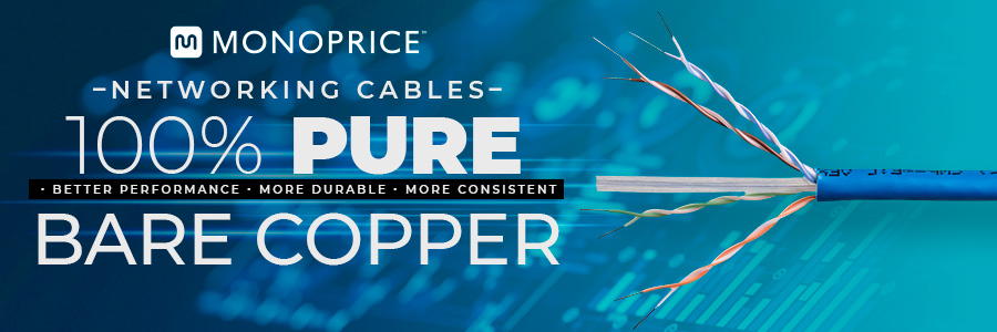 Networking Cables 100% Pure Bare Copper