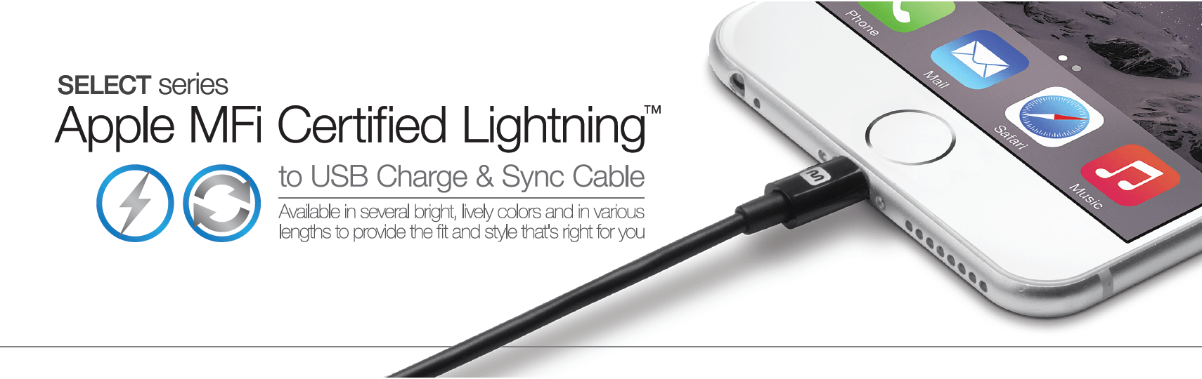 Câble USB-C vers Lightning - iConcept-dz