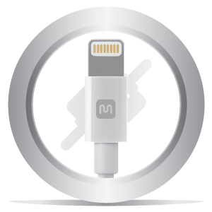 Monoprice Essential Apple MFi Certified Lightning to USB USB-A Charging  Cable - 6in White 